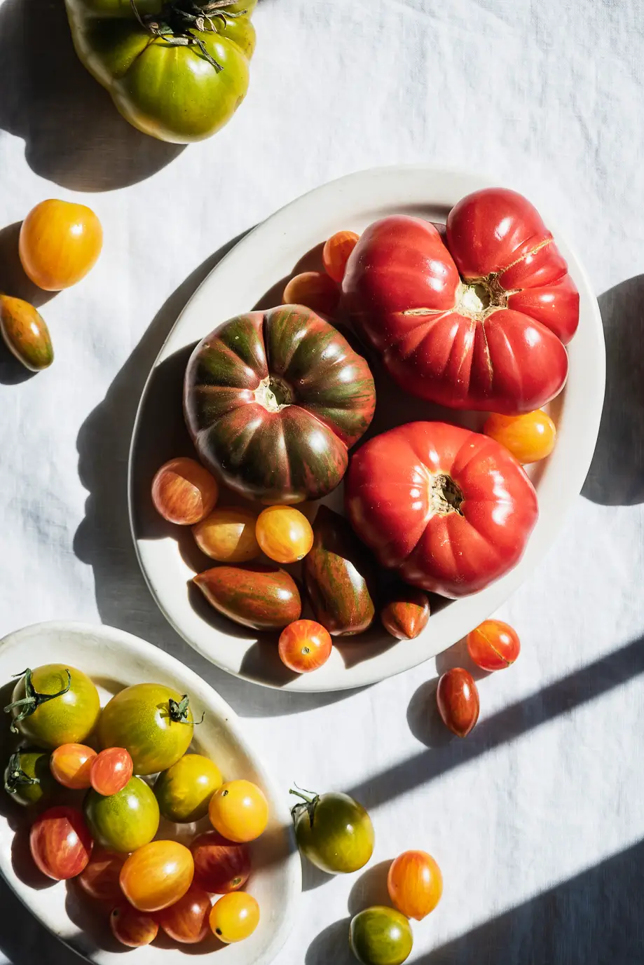 heirloom tomatoes | bella karragiannidis | ful-filled.com