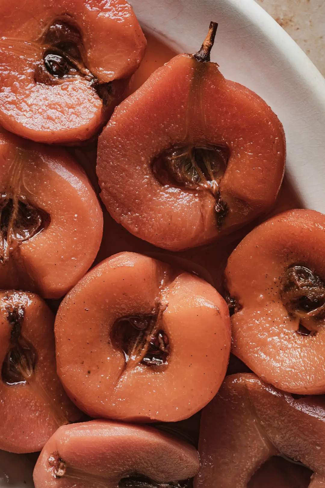 HONEY POACHED QUINCE