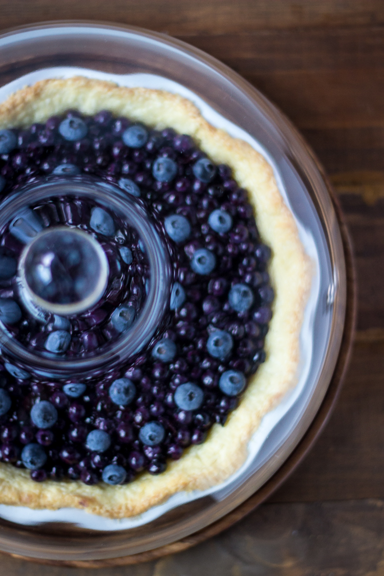 fresh blueberry pie 5