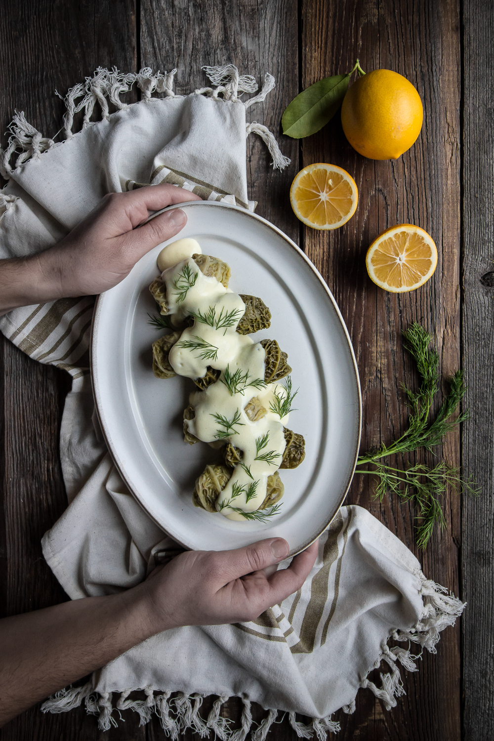 lahanodolmades - greek cabbage rolls