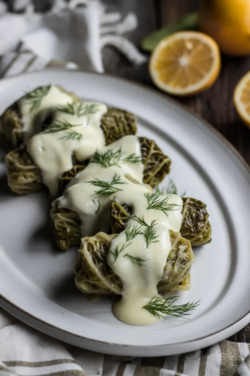 lahanodolmades - greek cabbage rolls
