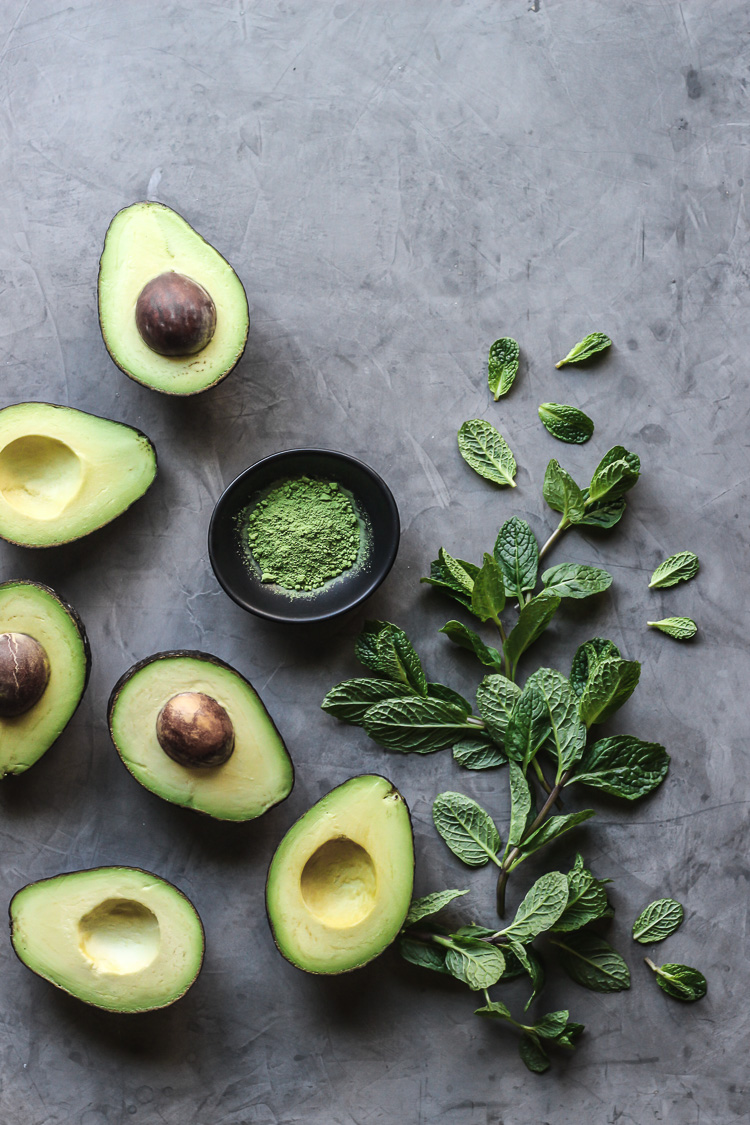 matcha mint grasshopper pie