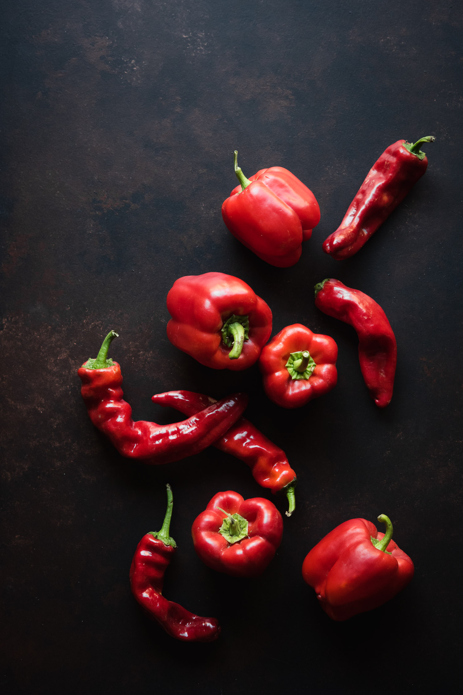 red peppers