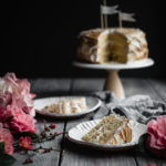 coconut grapefruit meringue cake