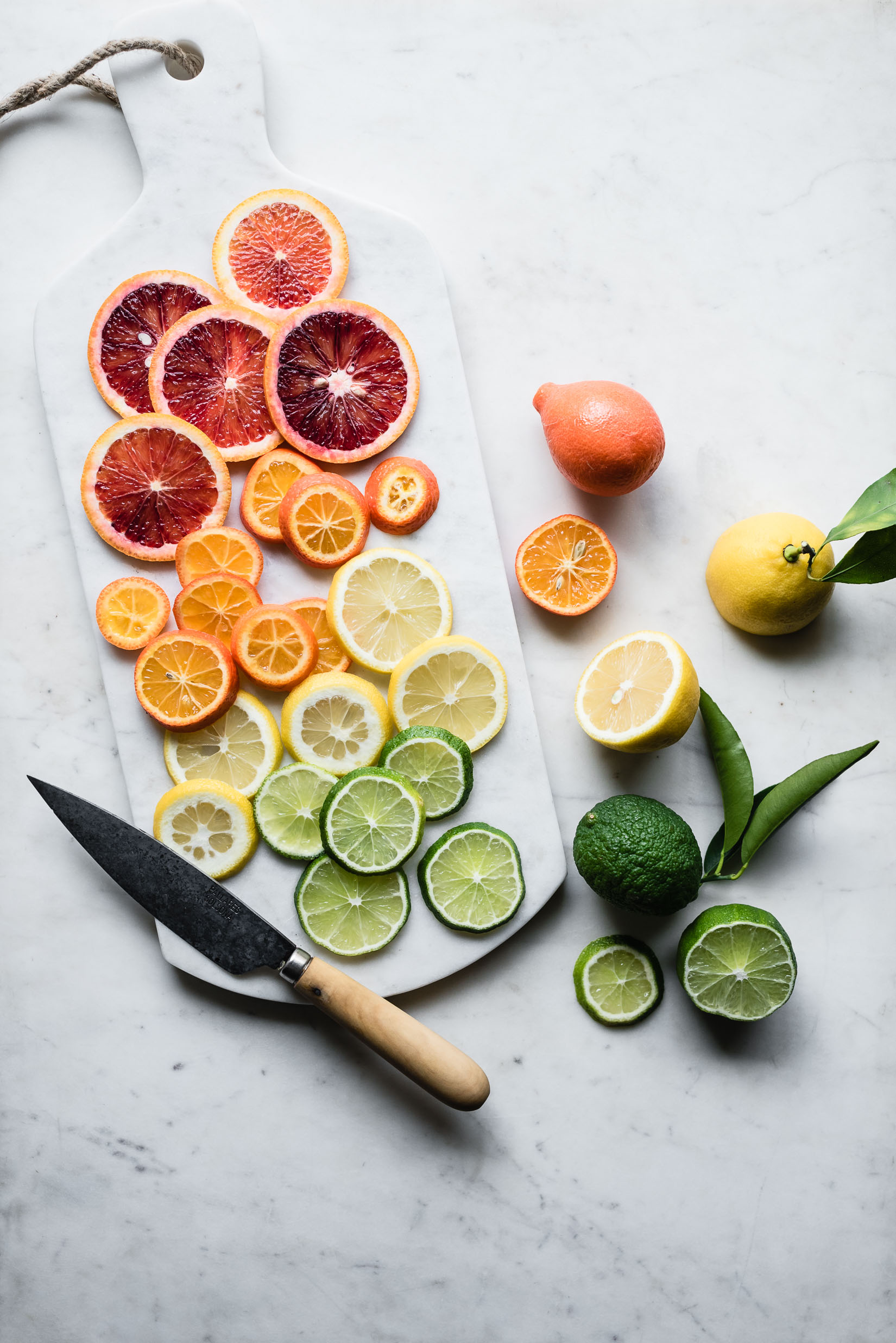 candied citrus yogurt tart