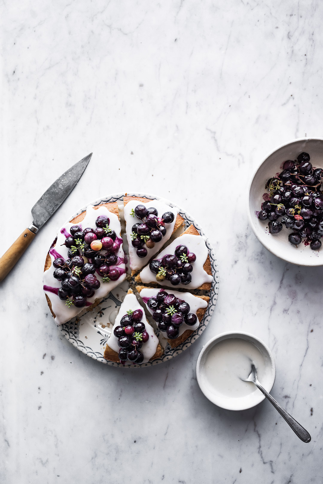 ROASTED GRAPE & FENNEL OLIVE OIL CAKE