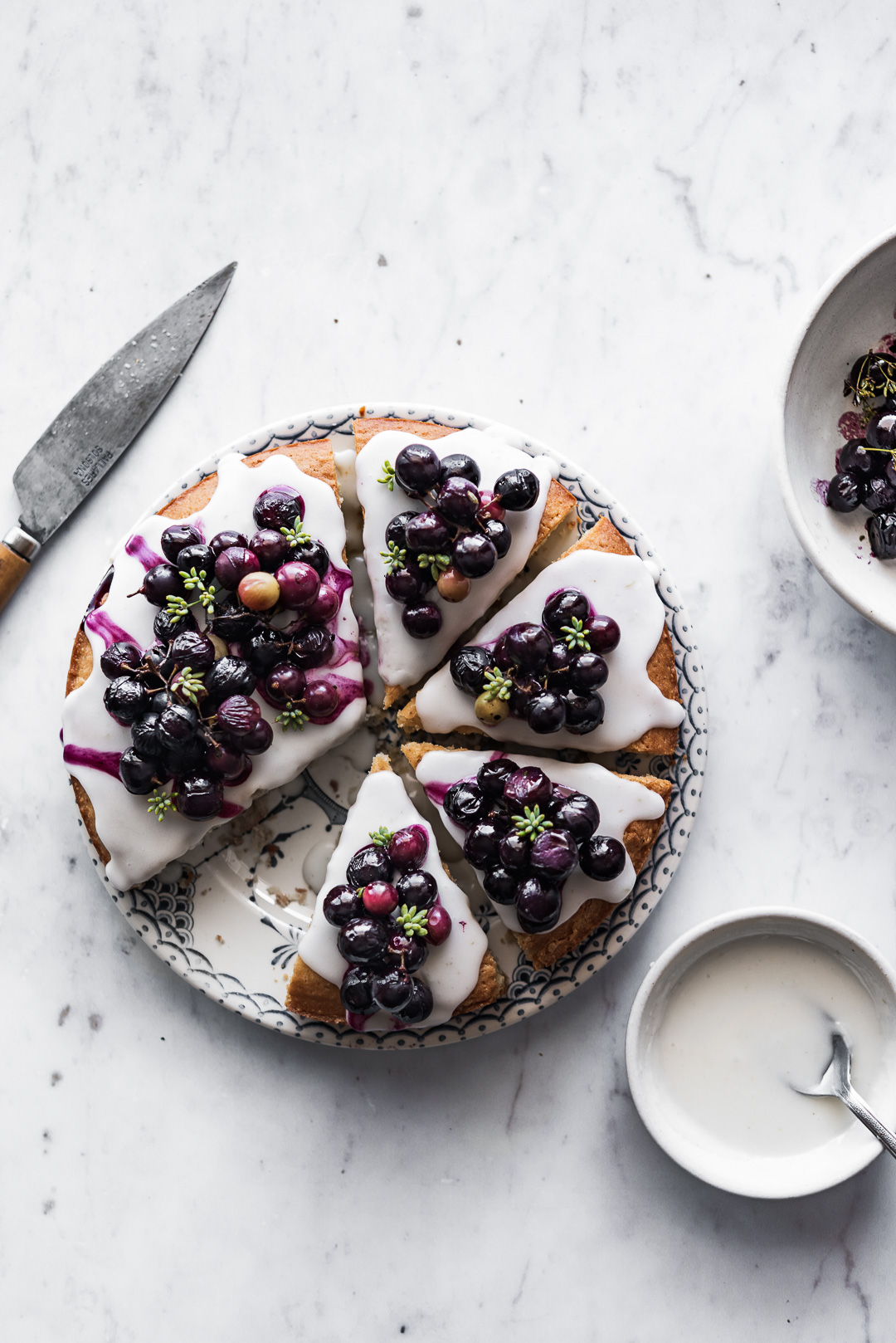 ROASTED GRAPE & FENNEL OLIVE OIL CAKE