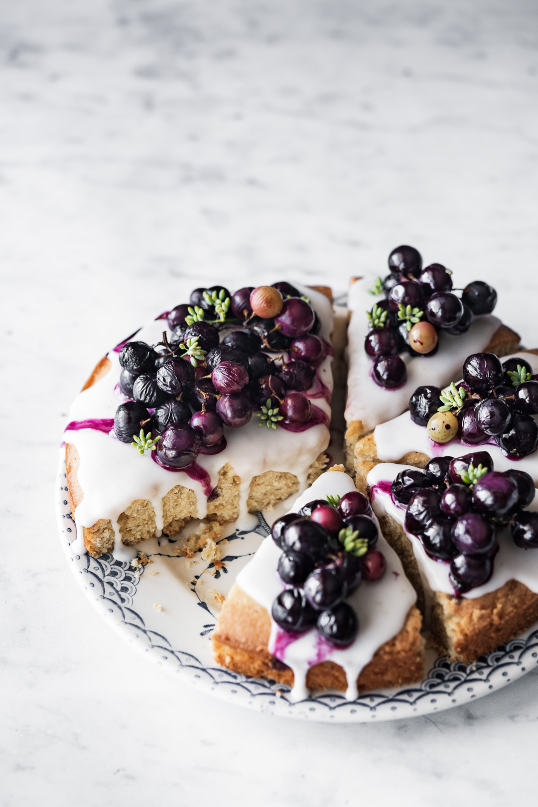 ROASTED GRAPE & FENNEL OLIVE OIL CAKE