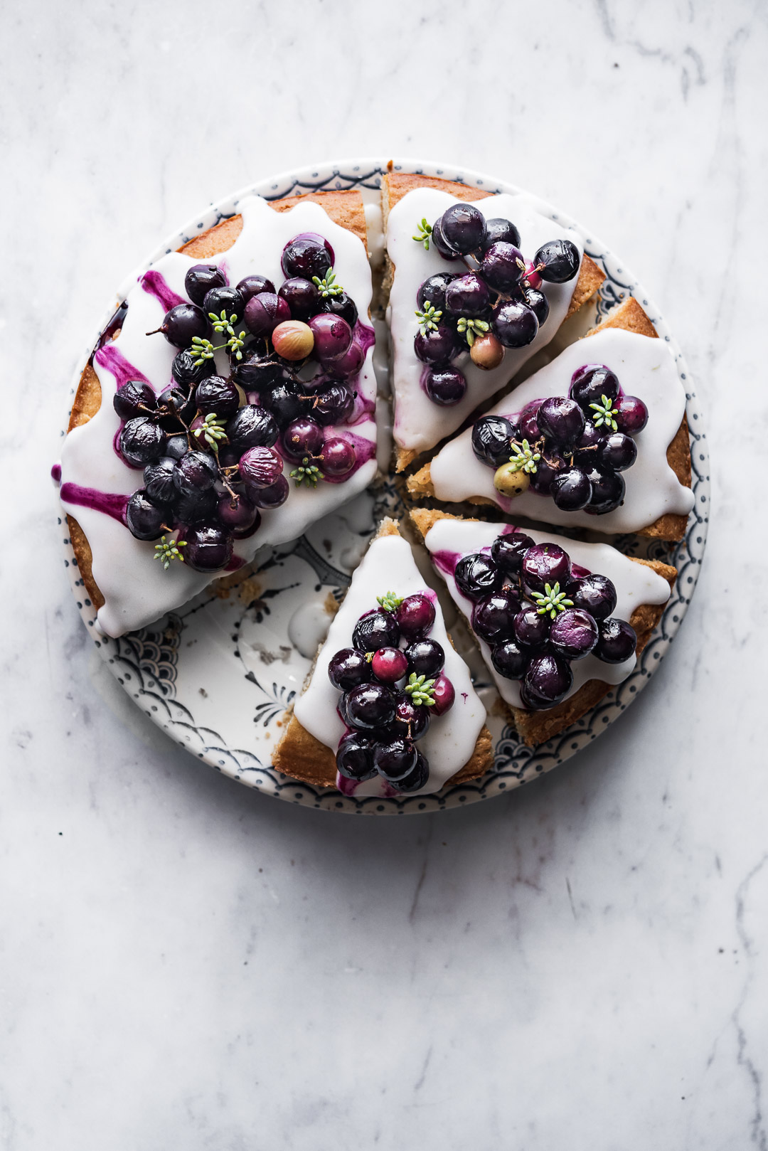 ROASTED GRAPE & FENNEL OLIVE OIL CAKE