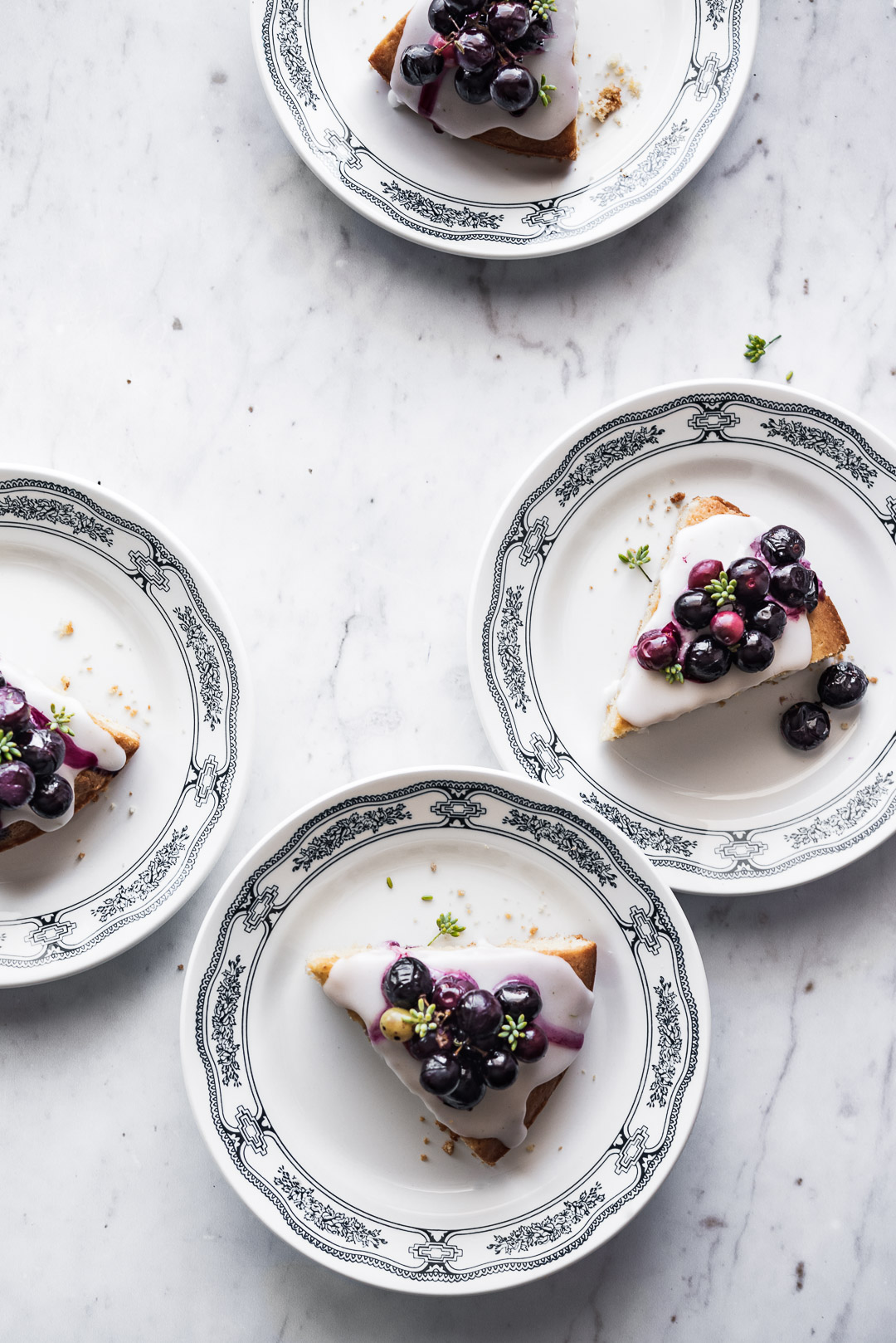 ROASTED GRAPE & FENNEL OLIVE OIL CAKE