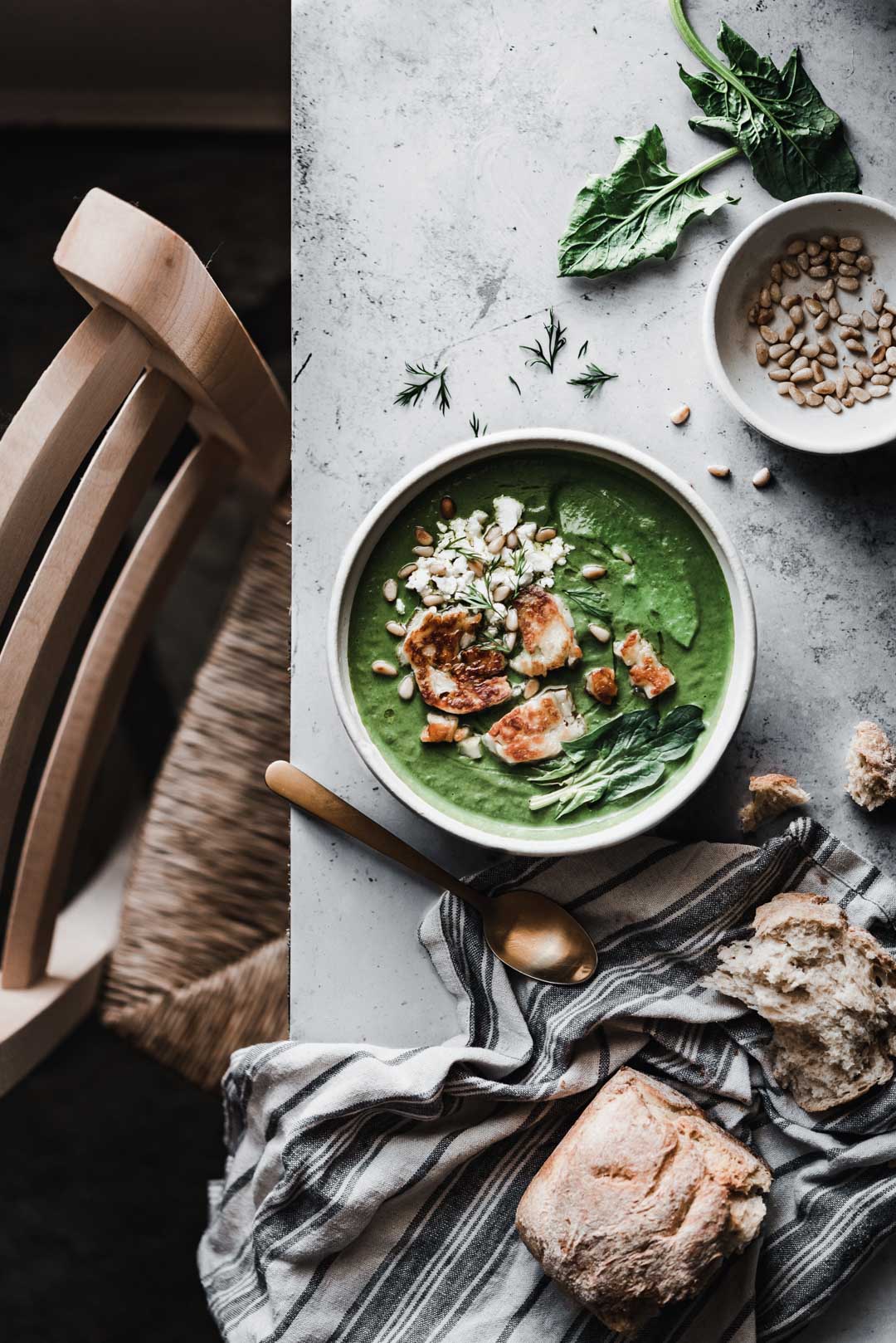 CREAMY SPANAKOPITA SOUP