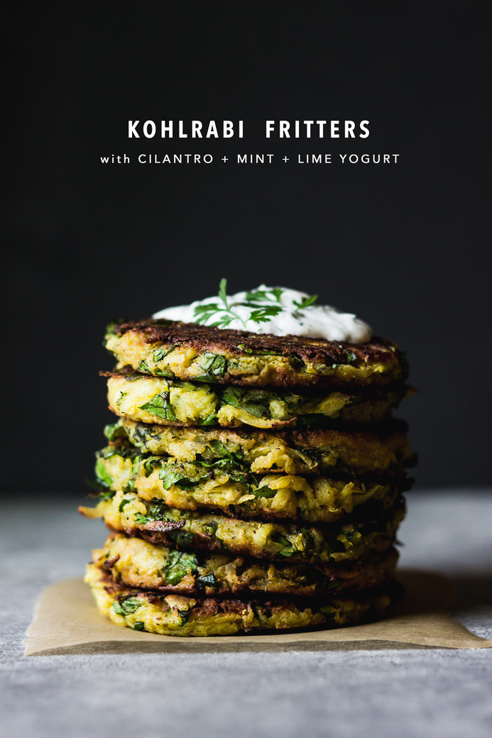 KOHLRABI FRITTERS