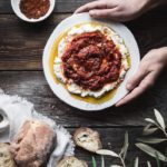 HARISSA ROASTED RED PEPPER FETA SPREAD-HTIPITI