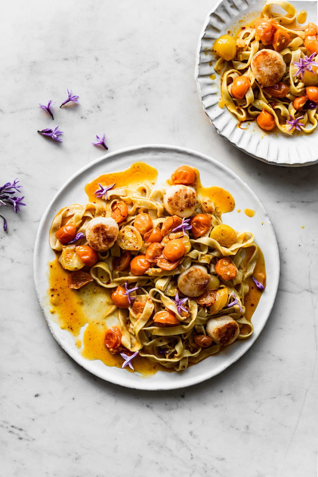 SAFFRON CHILI SUN GOLD TOMATO PASTA