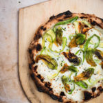 Centercut Squash Blossom Pizza