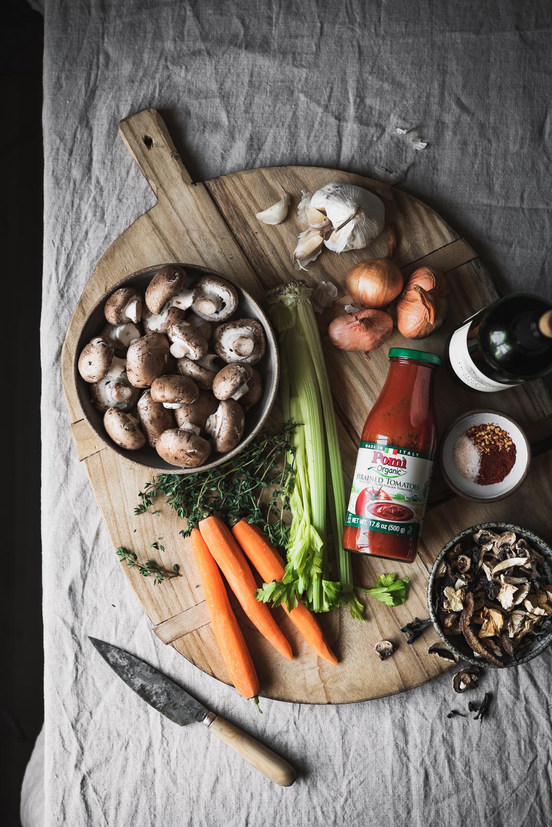 SMOKY MUSHROOM BOLOGNESE