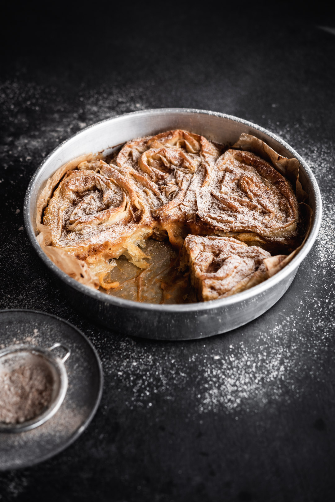 PUMPKIN SPICE RUFFLED MILK PIE