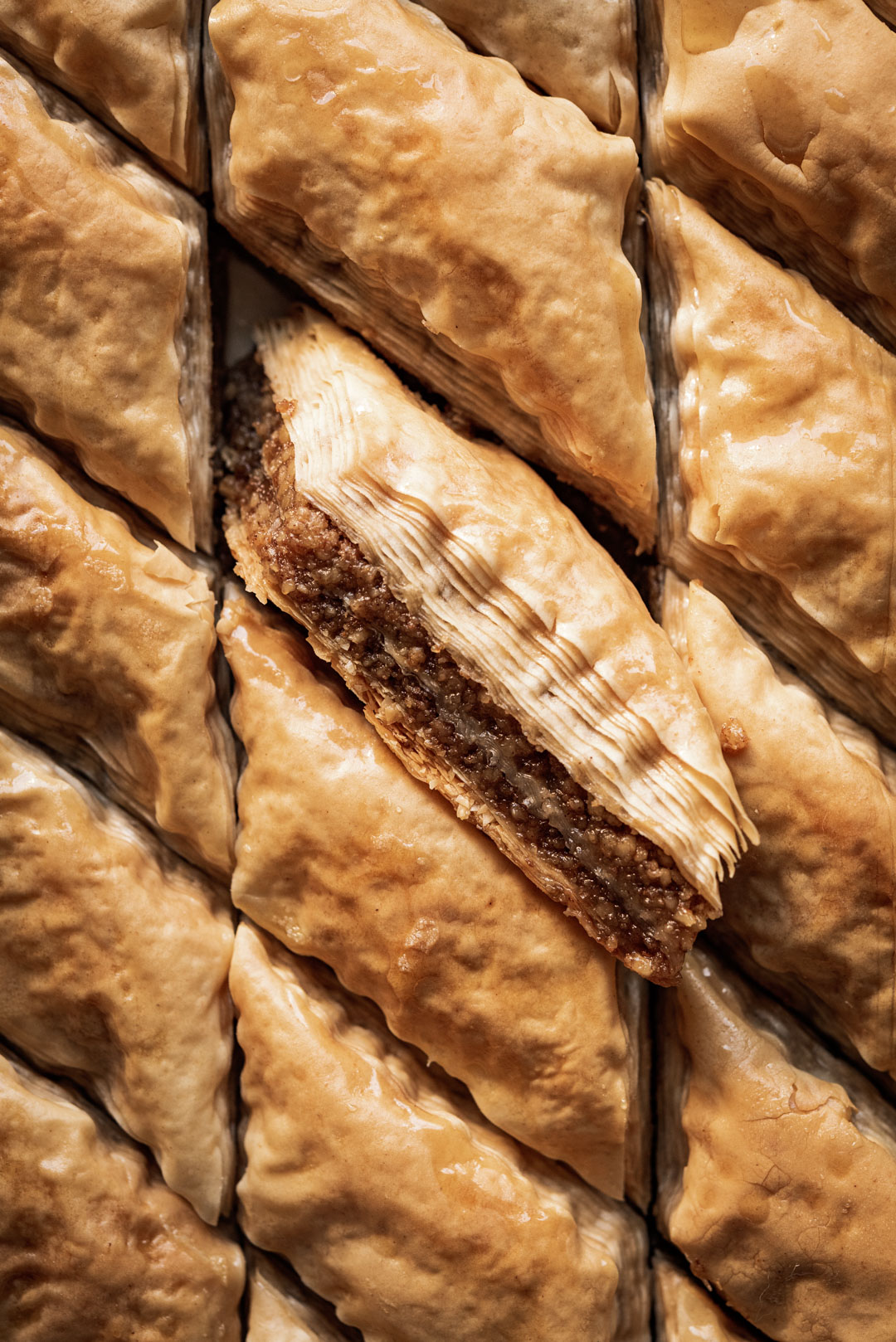 Greek Baklava Rolls Saragli Refined Sugar Free By Pastrywishes Com