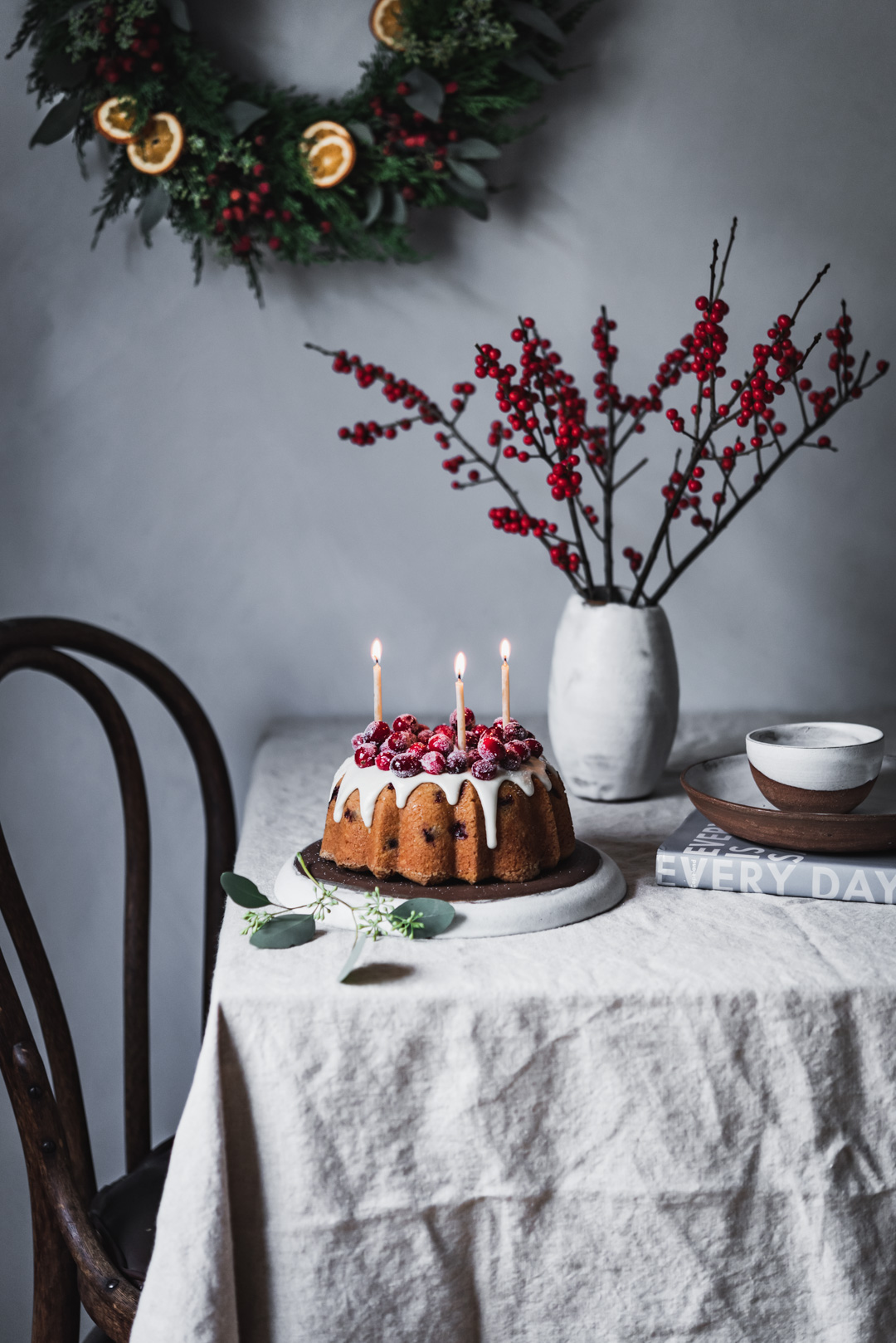 Almost-Famous Cranberry Bundt Cake