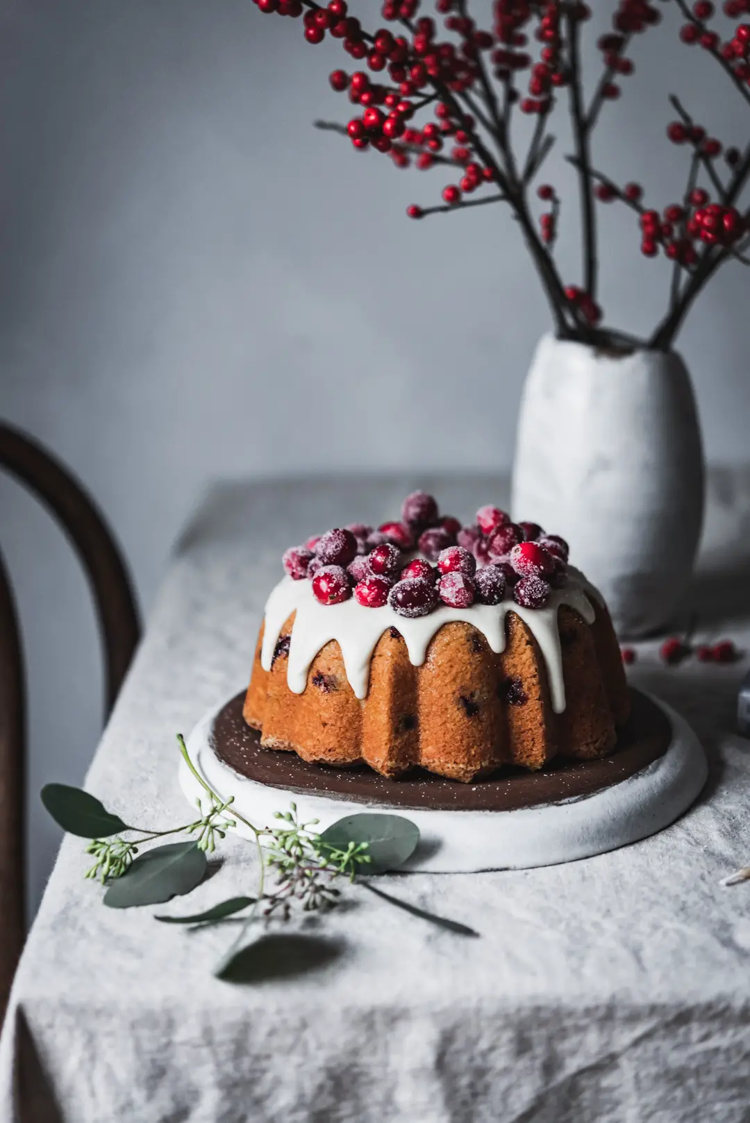 Almost-Famous Cranberry Bundt Cake