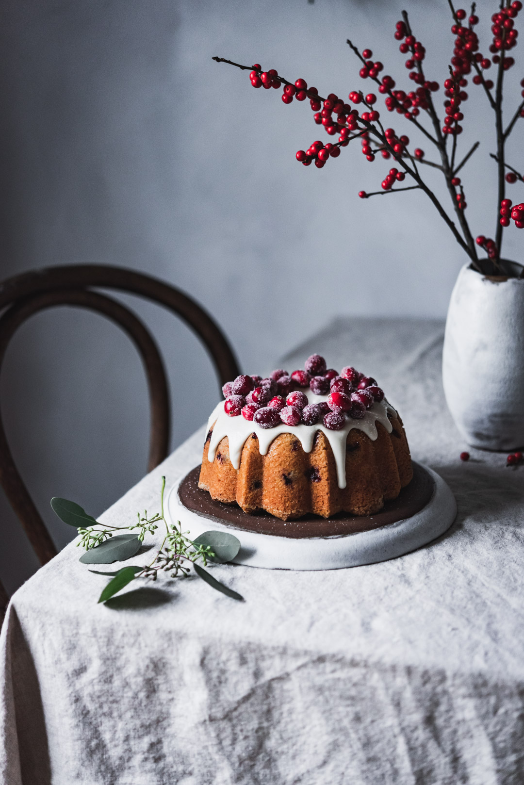 Almost-Famous Cranberry Bundt Cake