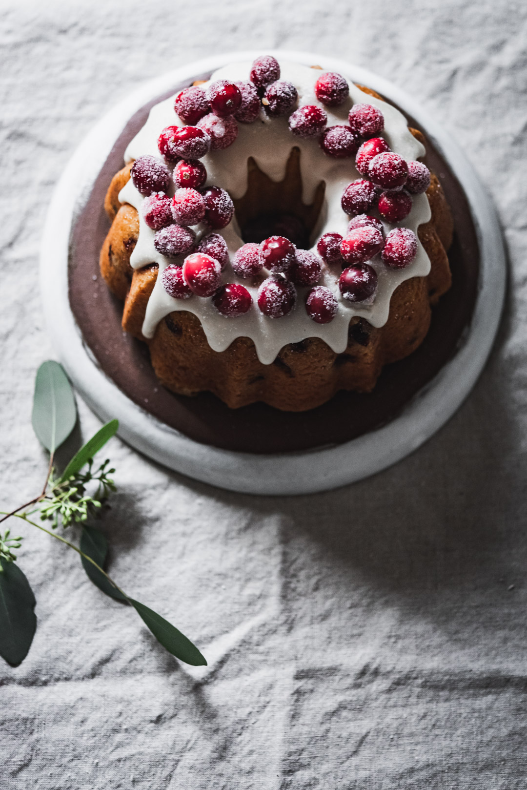 Festive Cranberry Bundt Cake