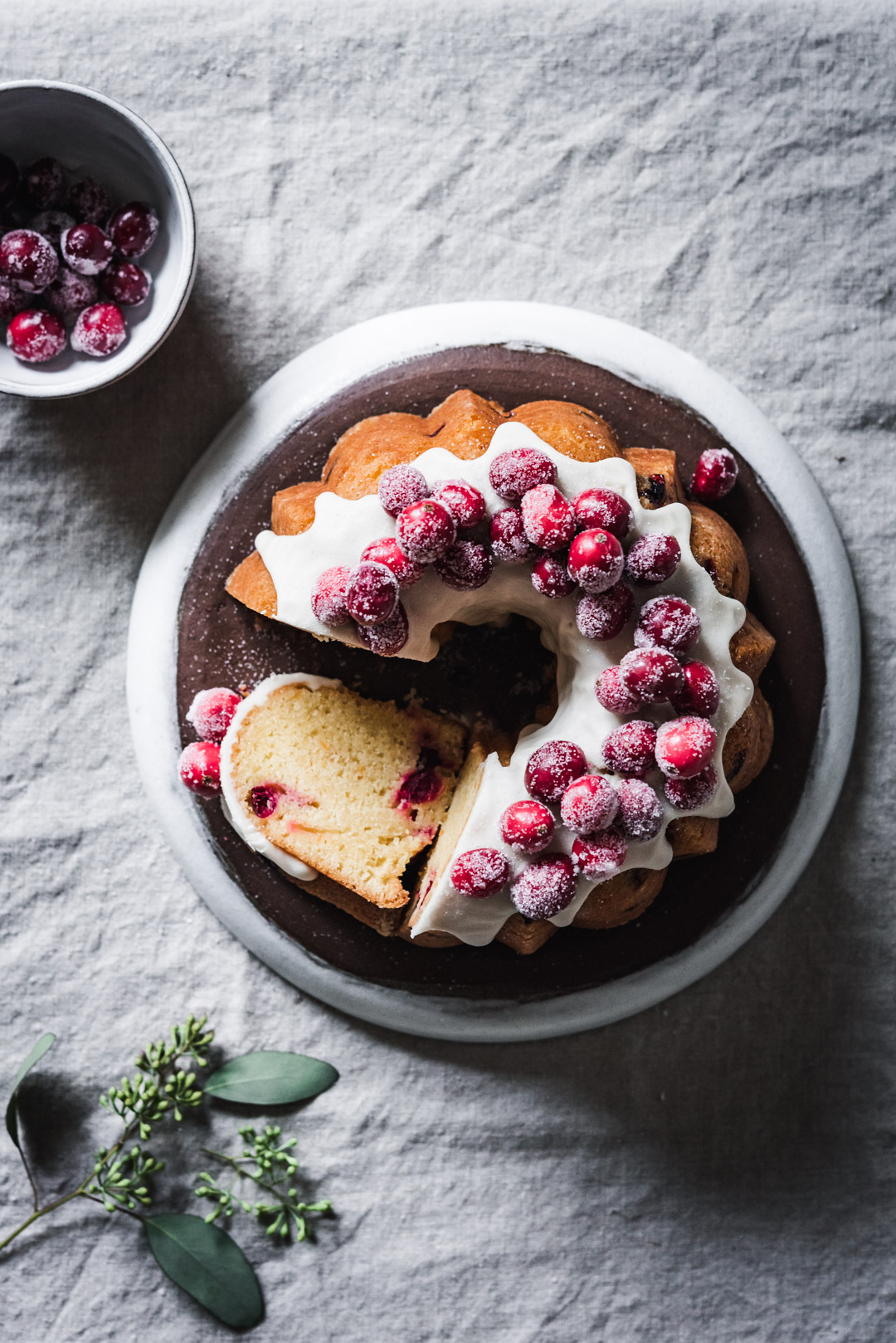 Almost-Famous Cranberry Bundt Cake