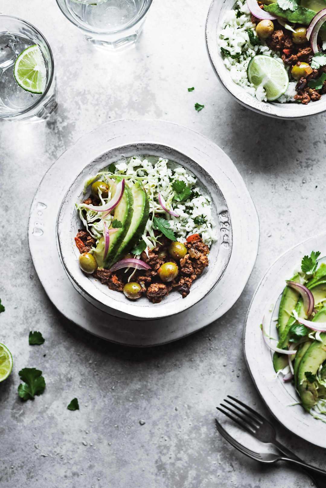 CUBAN PICADILLO BOWLS