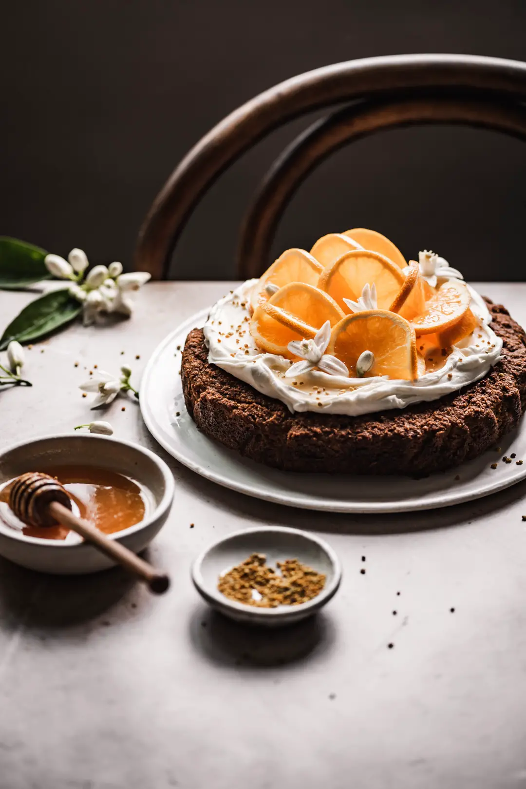 Orange Cake with Coconut Yogurt Frosting from the Bakerita Cookbook