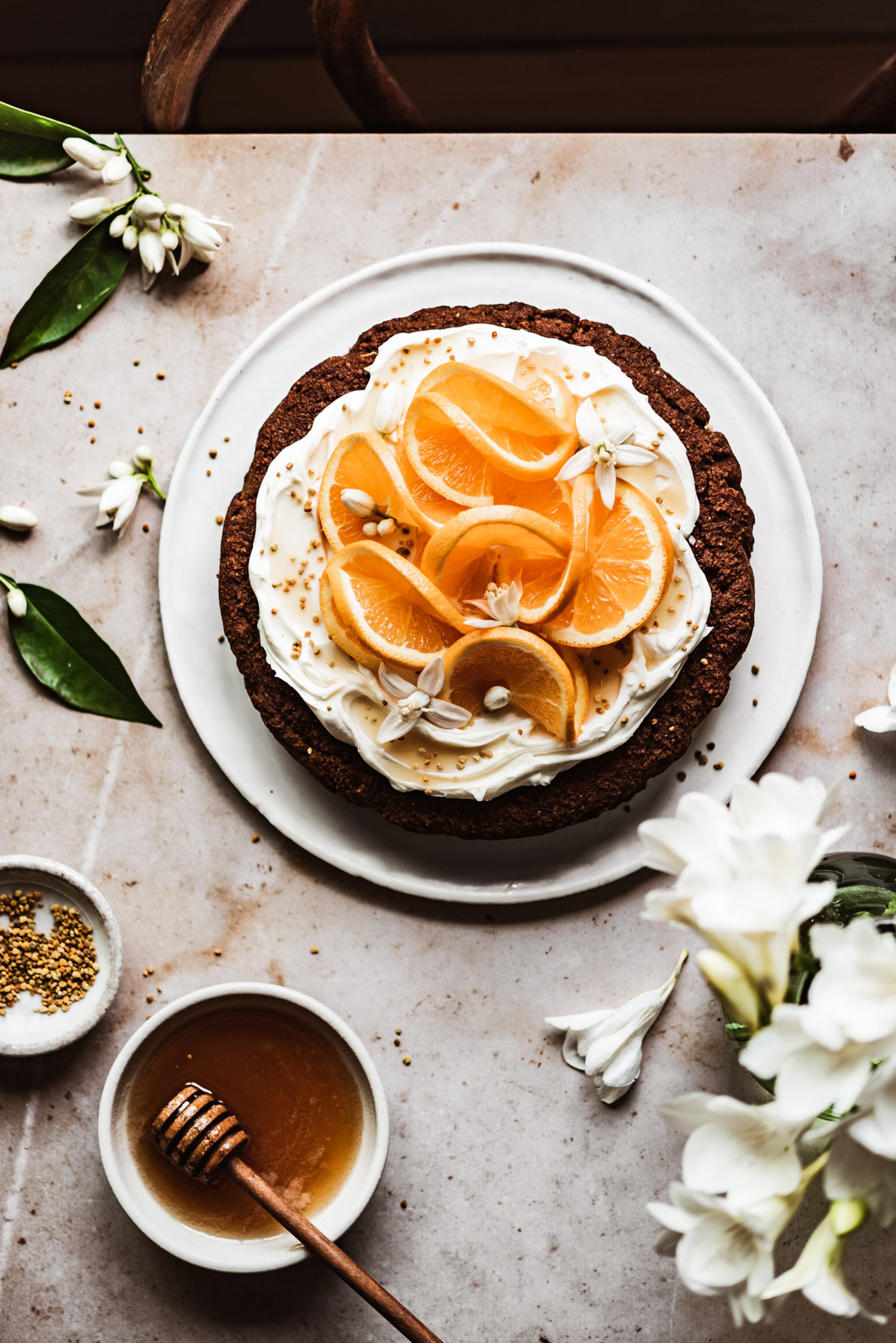 Orange Cake with Coconut Yogurt Frosting from the Bakerita Cookbook