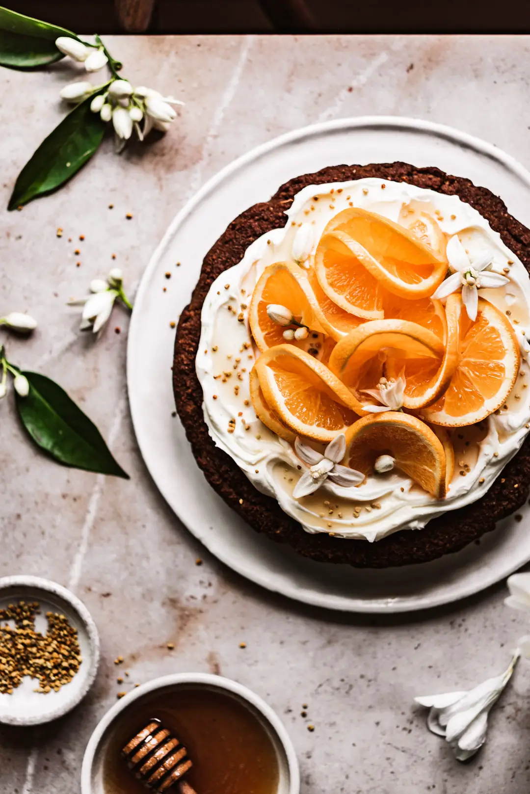 Orange Cake with Coconut Yogurt Frosting from the Bakerita Cookbook