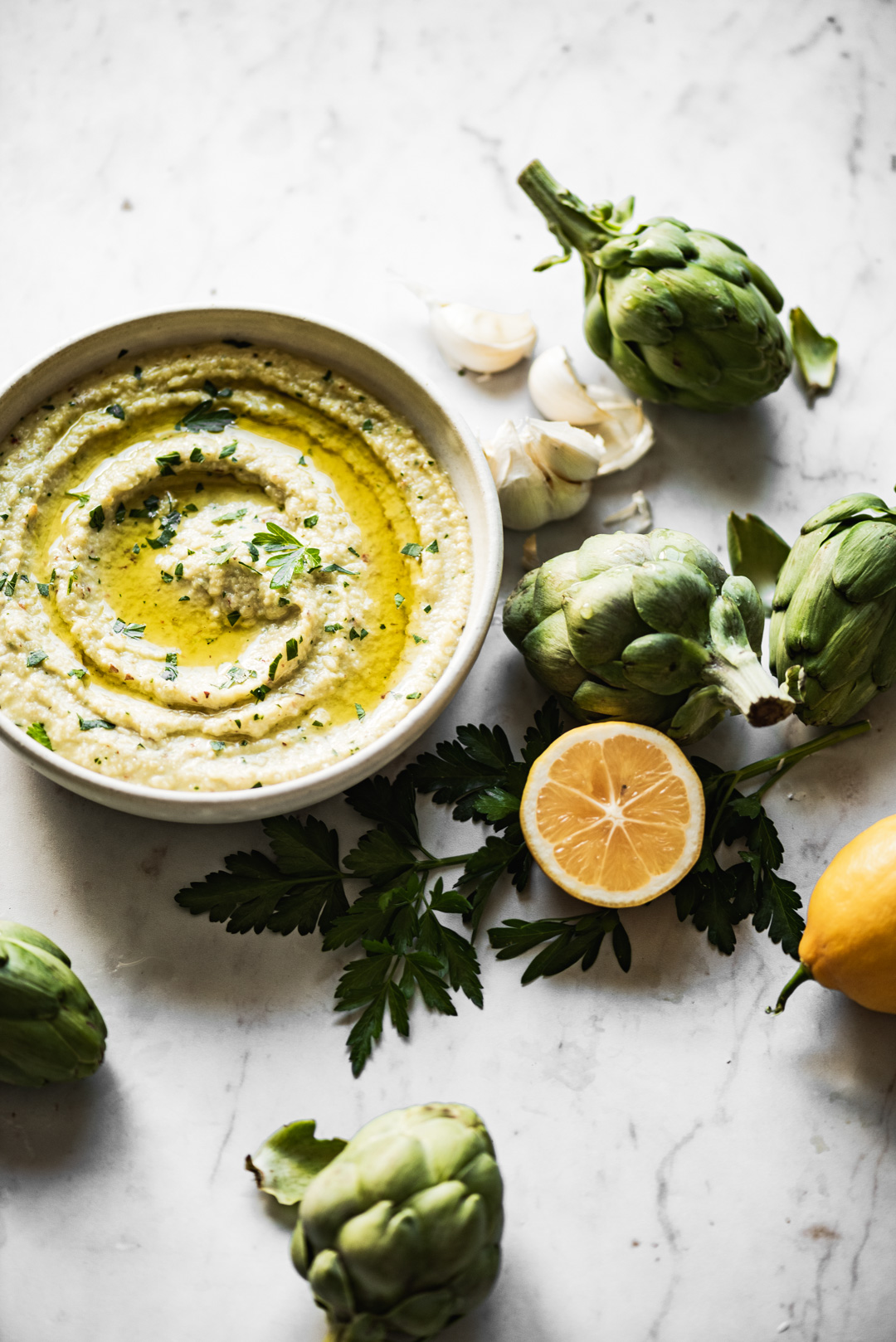 ARTICHOKE LEMON PESTO