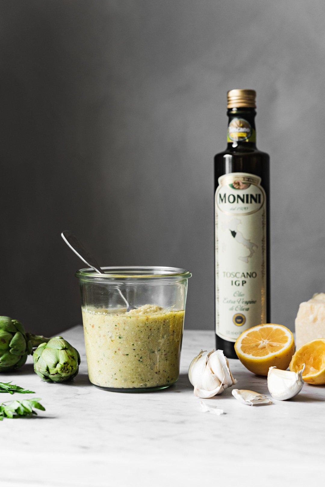 ARTICHOKE LEMON PESTO