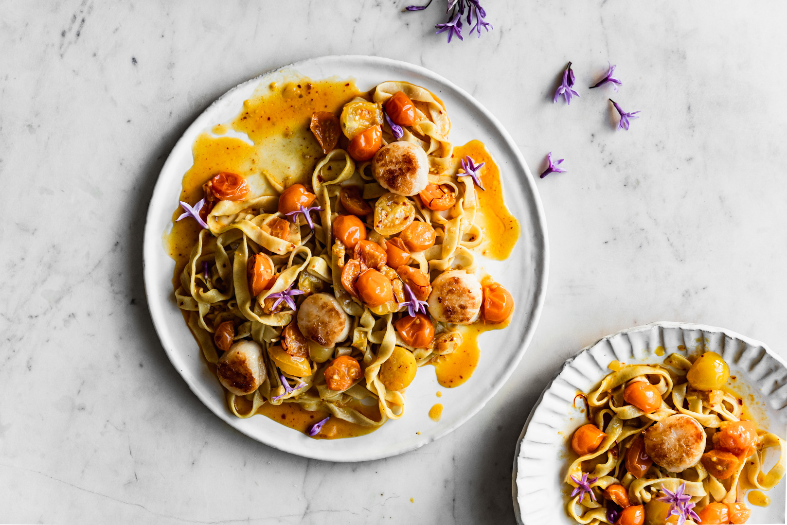 SAFFRON CHILI SUN GOLD TOMATO PASTA