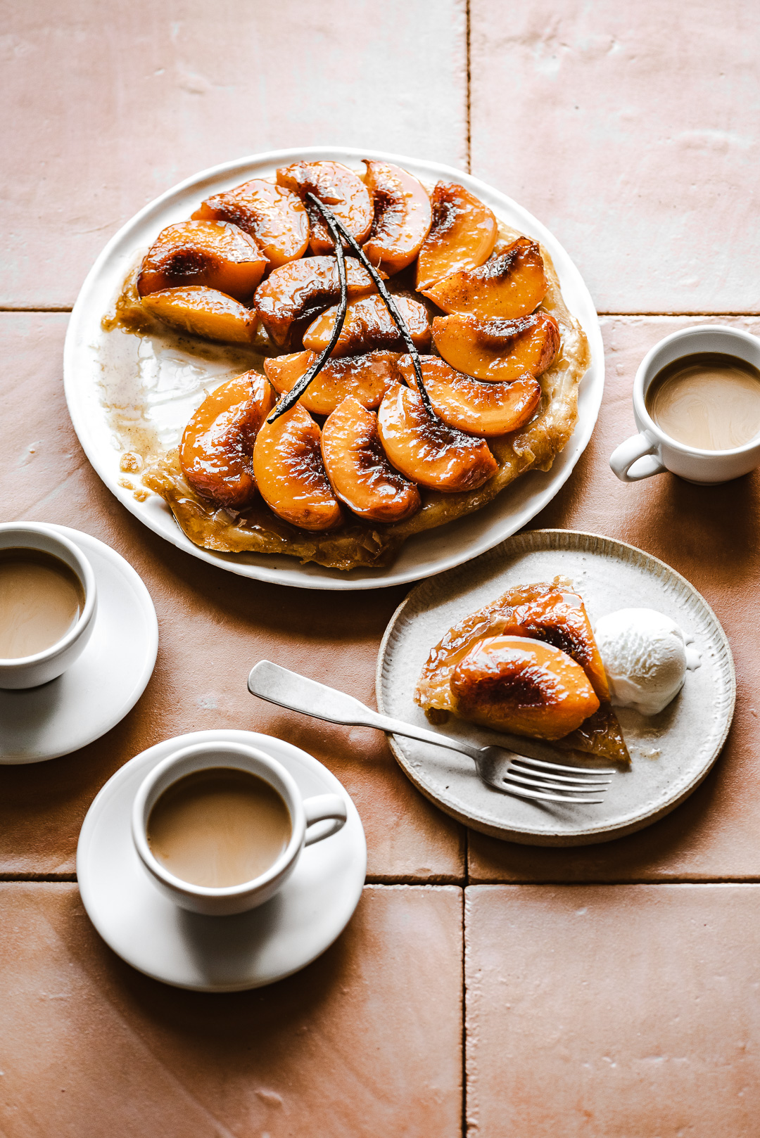 PERFECT PEACH TARTE TATIN