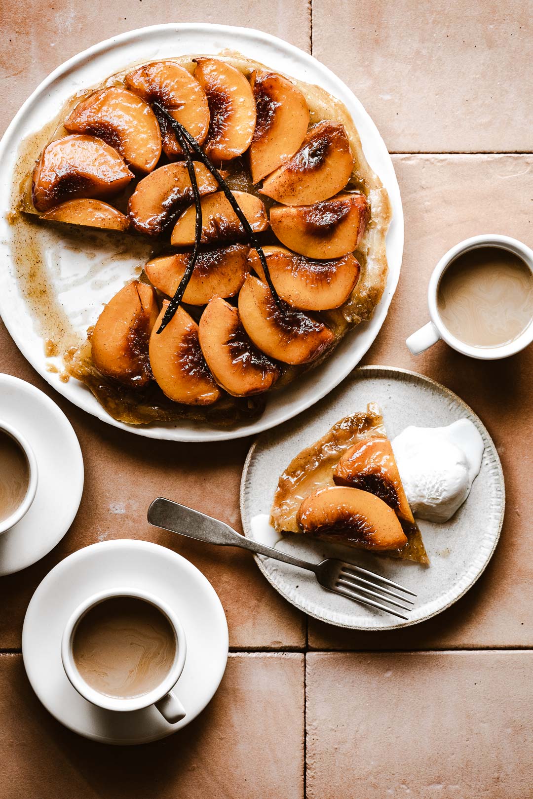 PERFECT PEACH TARTE TATIN