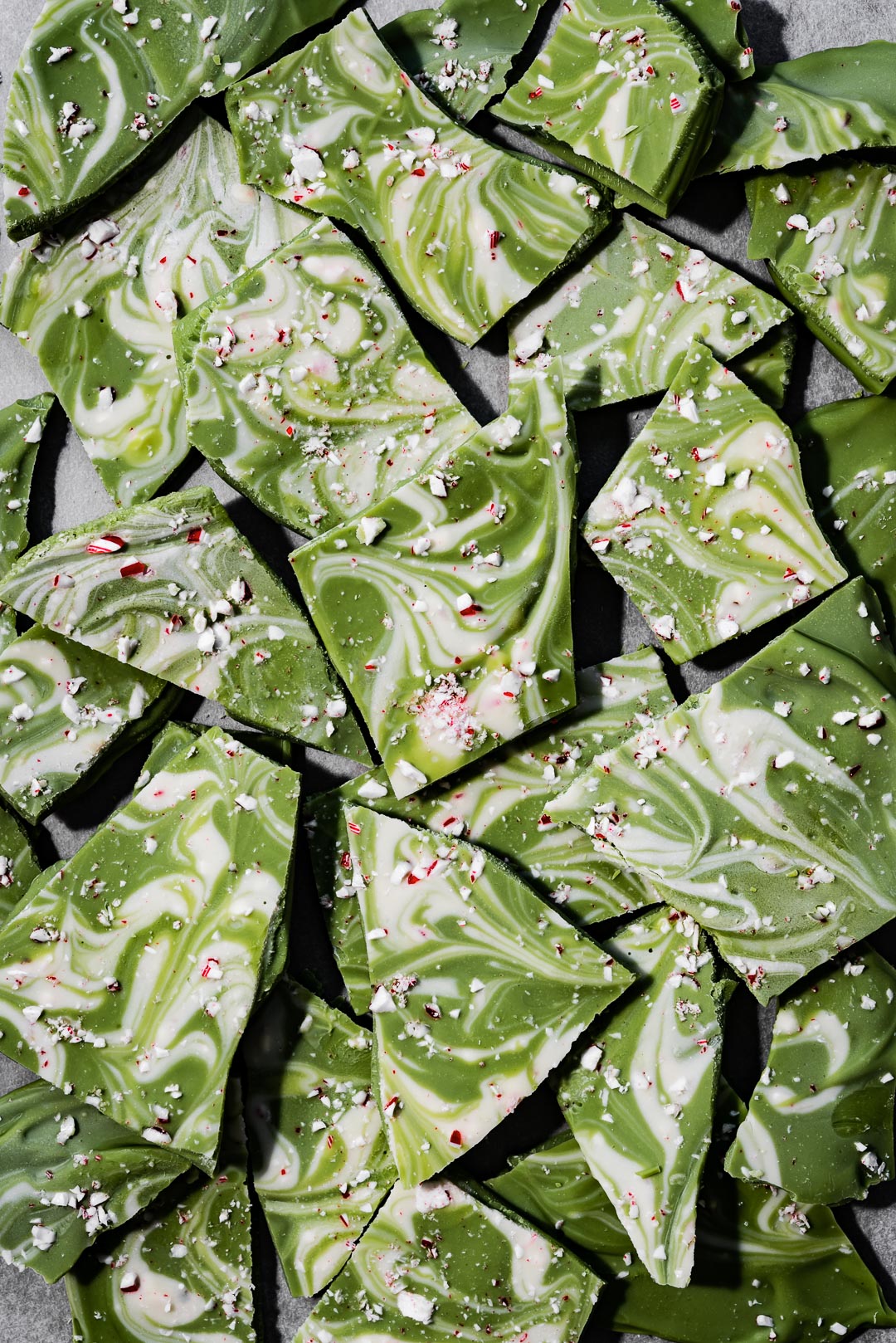 MATCHA PEPPERMINT BARK