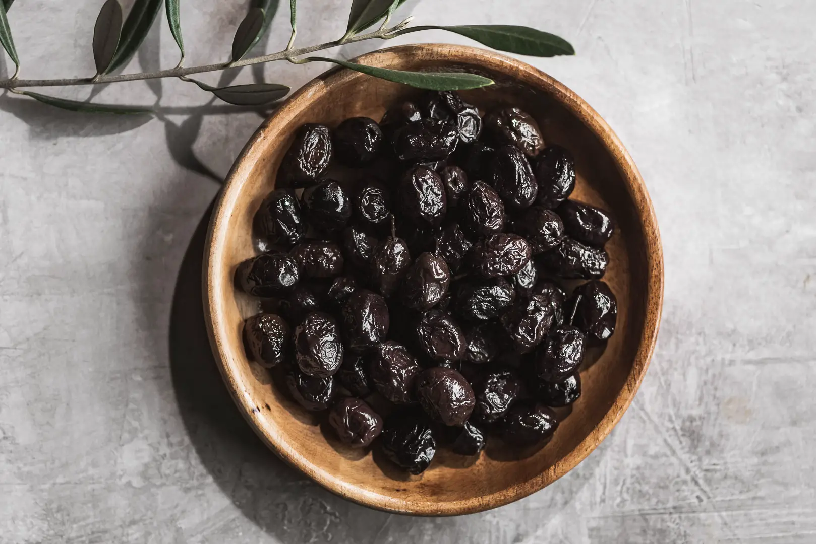 Throumbes olives from the Greek island of Thassos