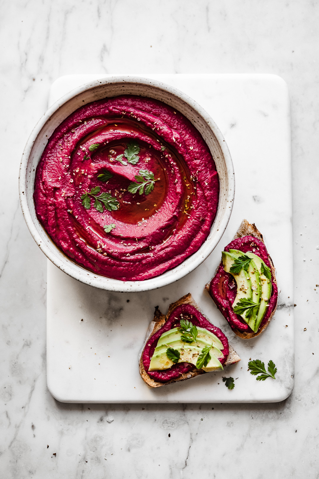 THE BEST BEET HUMMUS