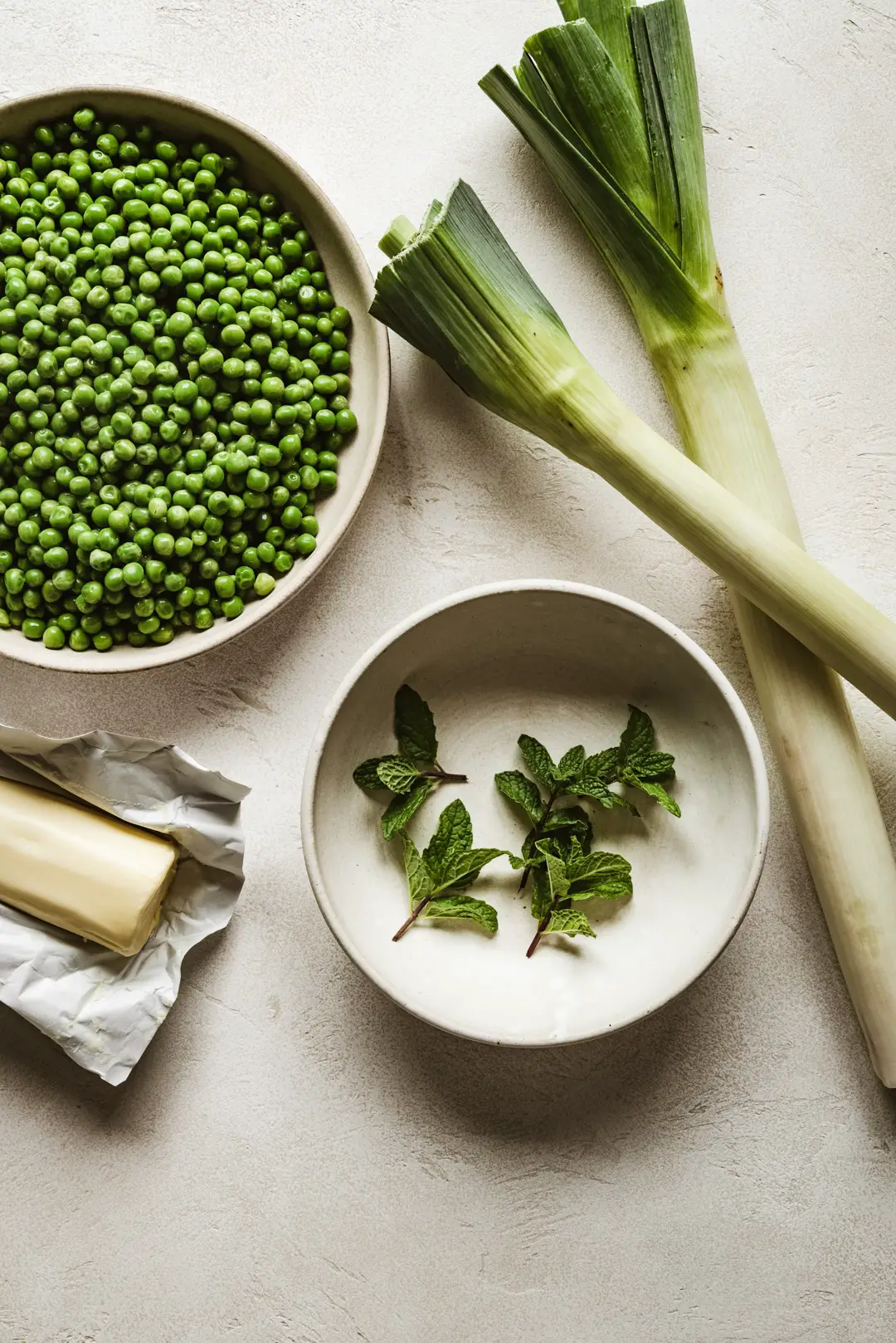 While this recipe for buttered peas with leeks and mint may be simple, it truly is the perfect way to eat peas.