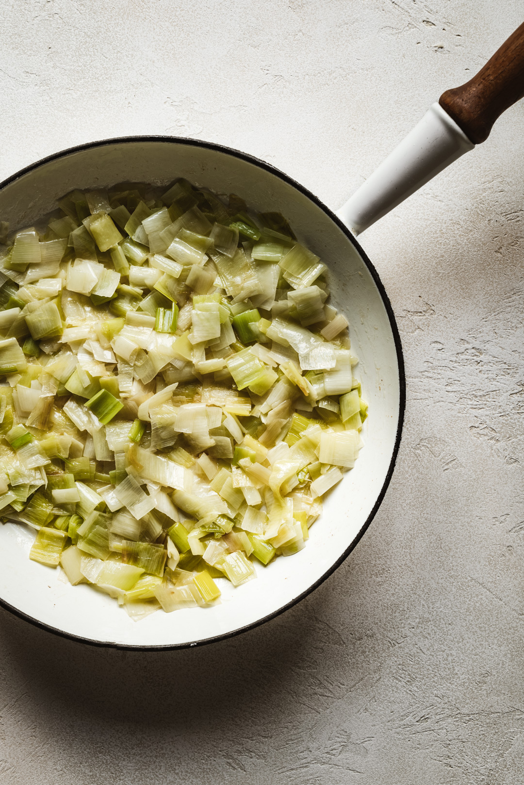 sautéed leeks