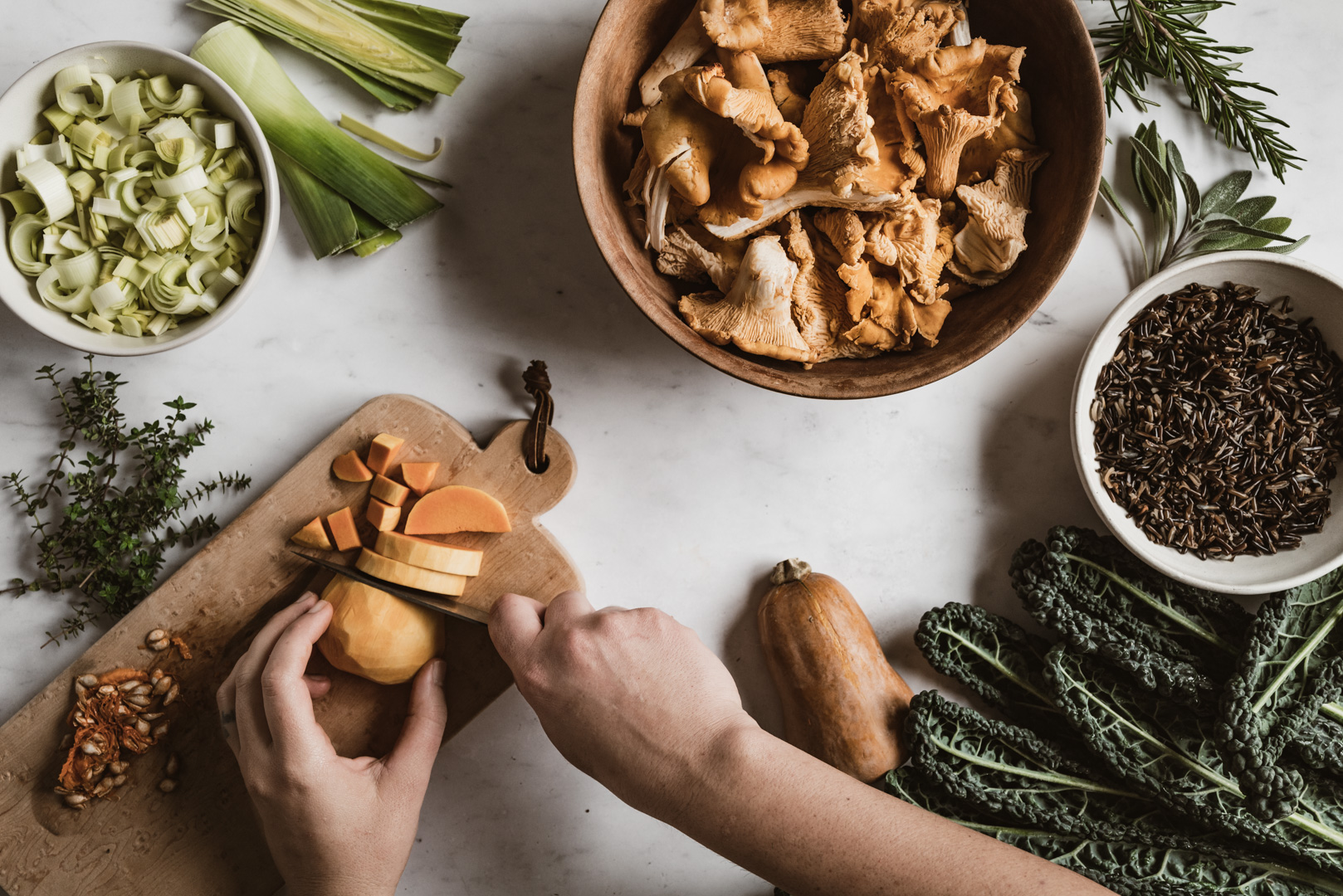 Inspired by Native foods of America these mushroom wild rice pot pies are a simple, comforting, and delicious meal