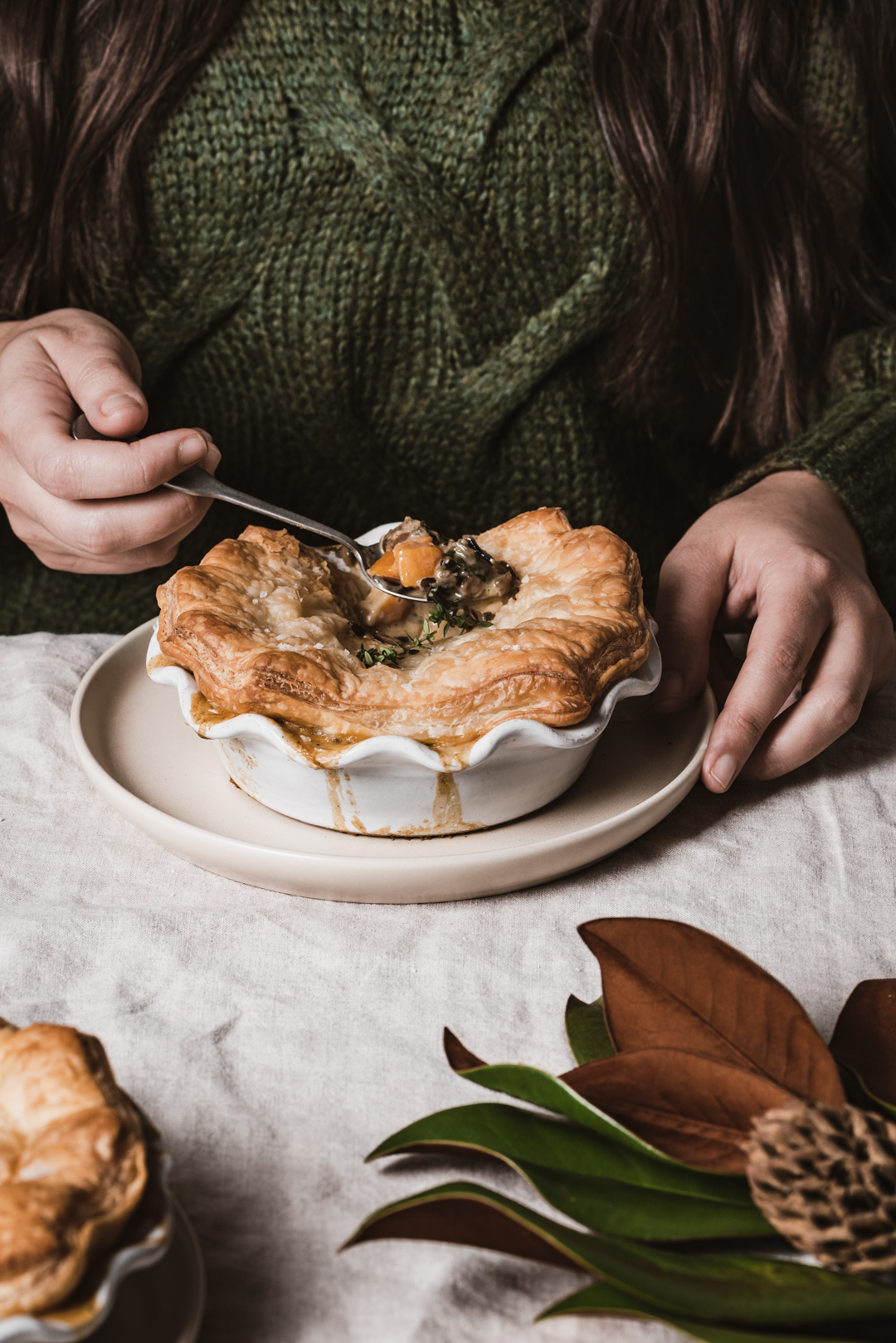 Inspired by Native foods of America these mushroom wild rice pot pies are a simple, comforting, and delicious meal
