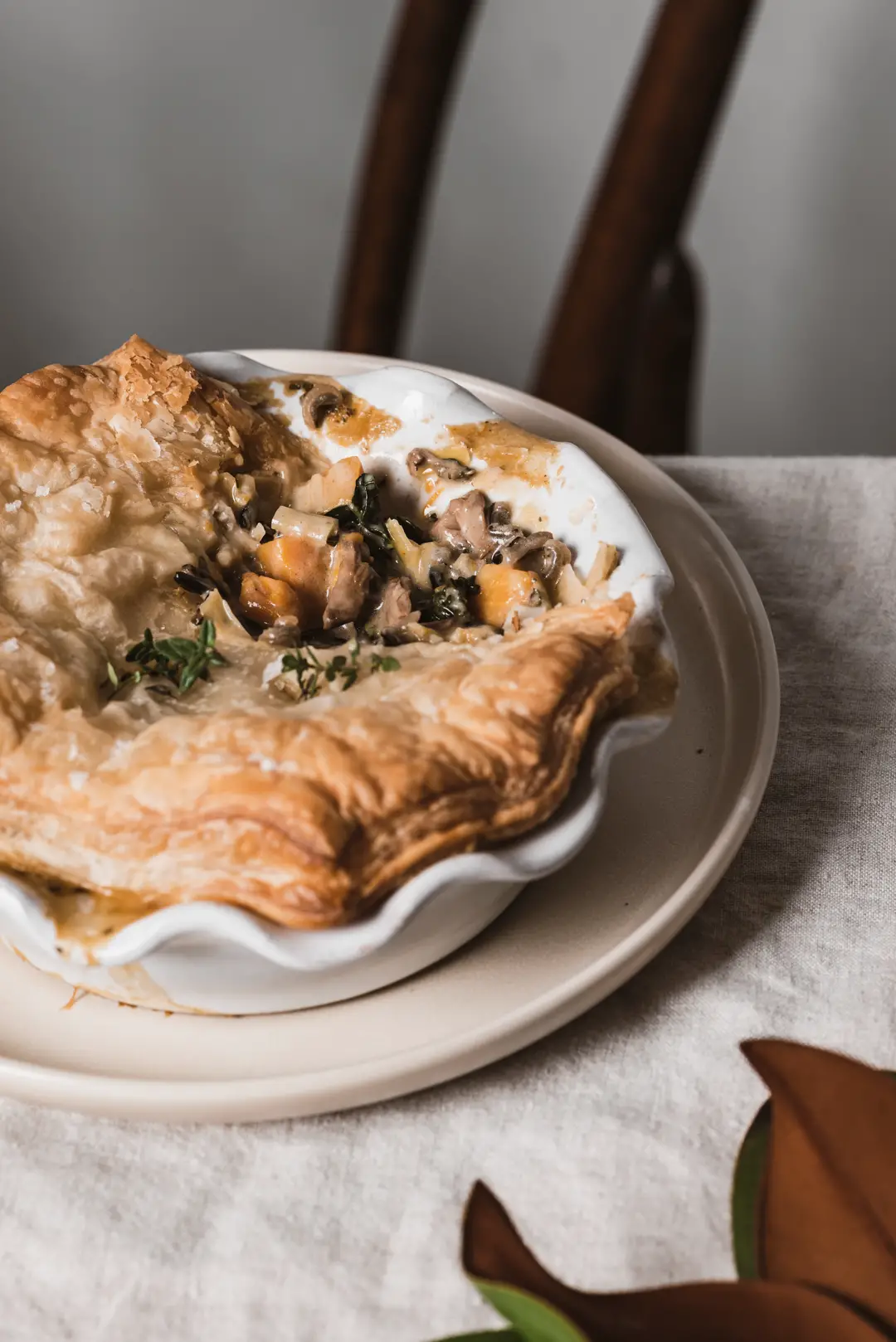 Inspired by Native foods of America these mushroom wild rice pot pies are a simple, comforting, and delicious meal