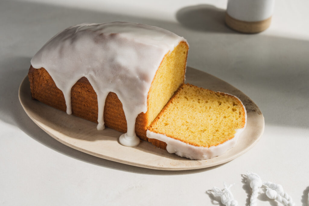 lemon olive oil loaf cake
