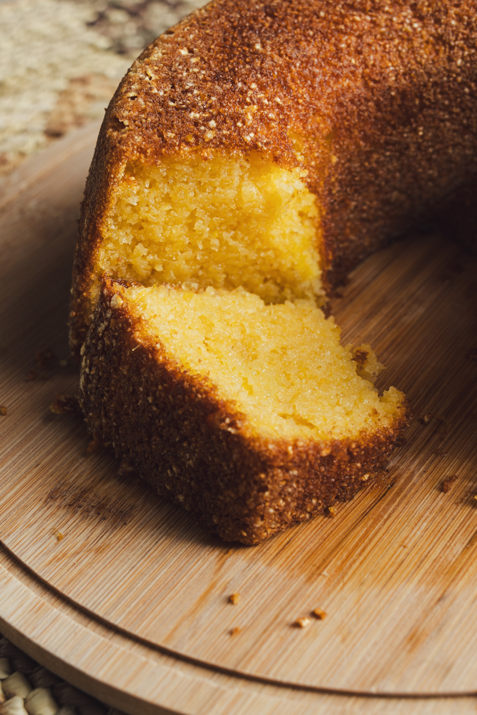 Tender, moist, and perfectly sweet - Brazilian Corn Cake (Bolo de Milho)